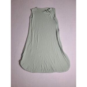 PurComfy Sleep Bag Baby L Sage Green Bamboo Knit Sleeveless Wearable Blanket
